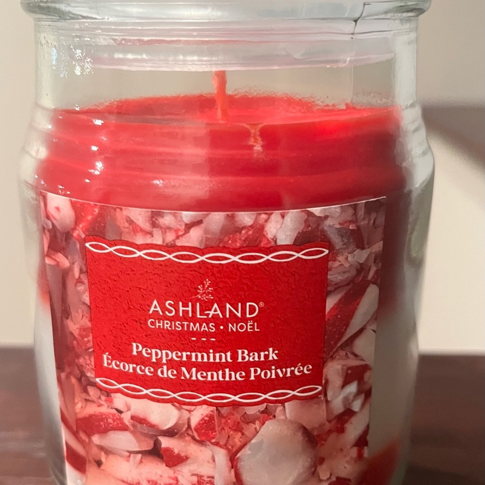 Ashland Festive Red Peppermint Candle